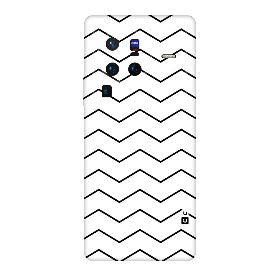ZigZag Simple Classic Lines Original Polycarbonate Back Case for Vivo X80