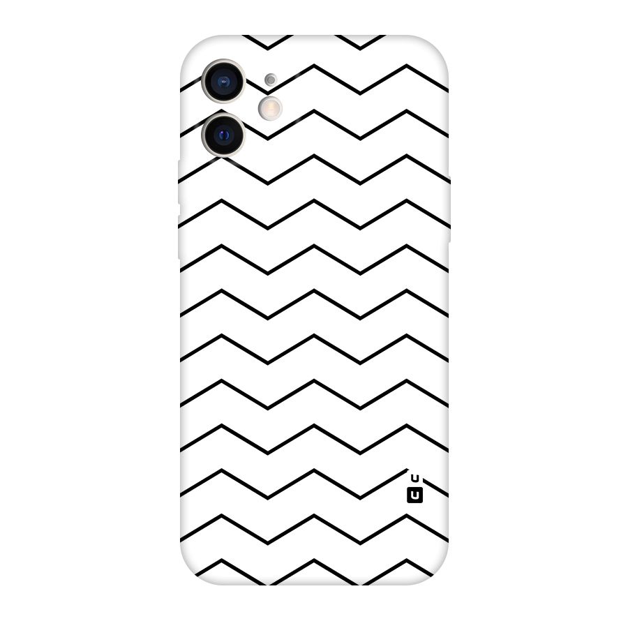 ZigZag Simple Classic Lines Original Polycarbonate Back Case for iPhone 12