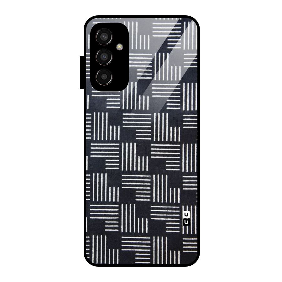 Zig Zag Hierarchy Glass Back Case for Galaxy F13