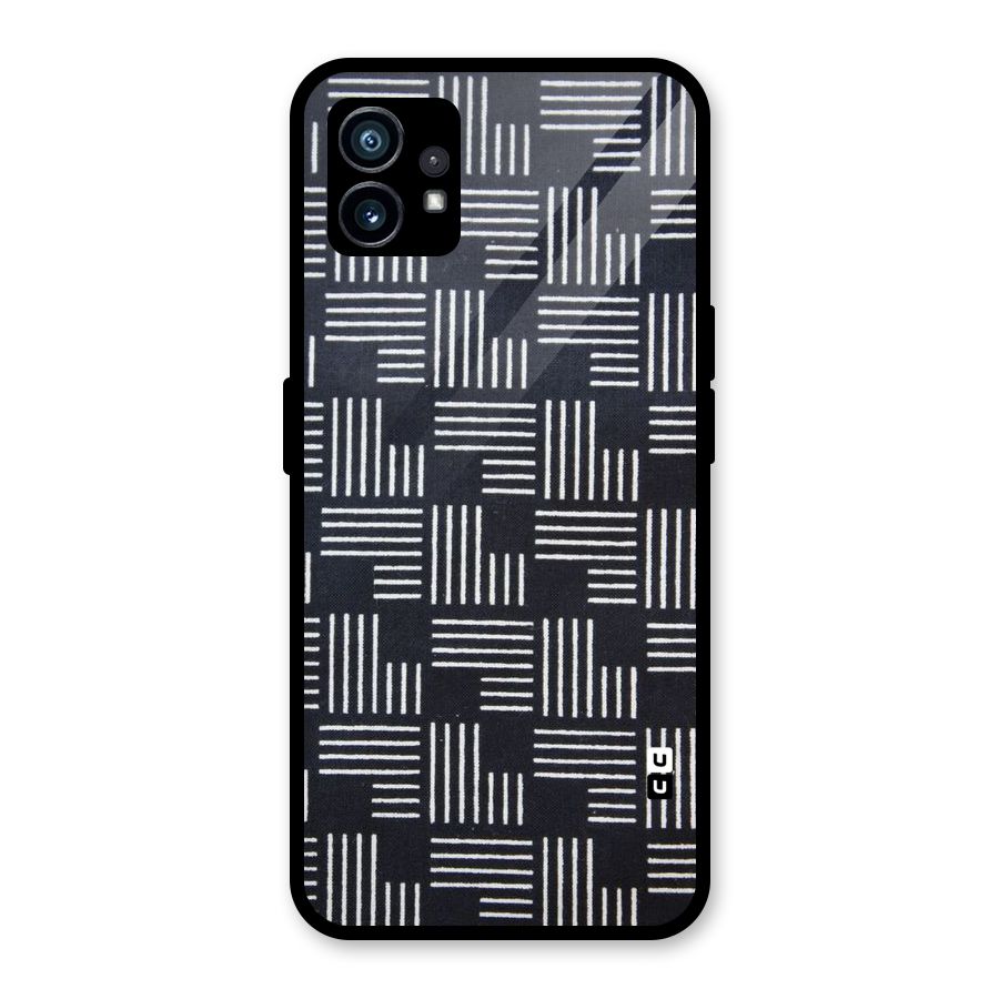 Zig Zag Hierarchy Glass Back Case for Nothing Phone 1