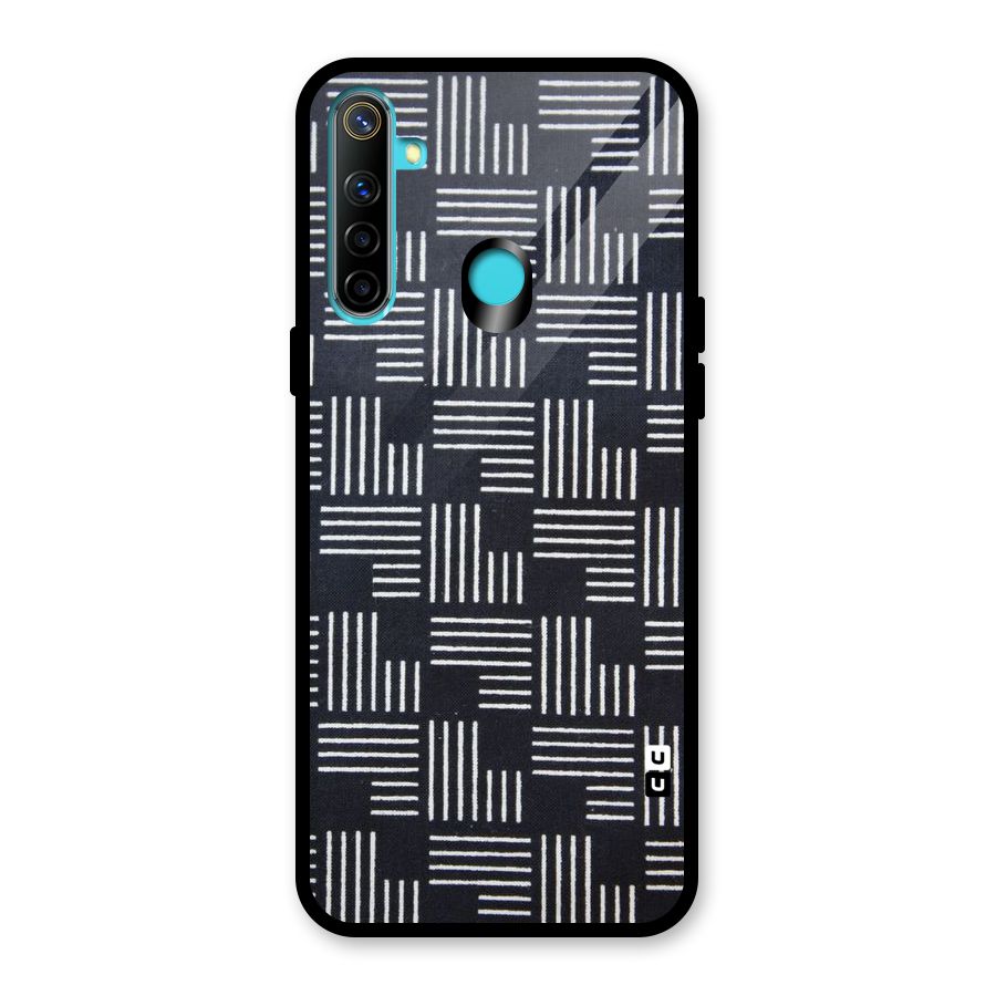Zig Zag Hierarchy Glass Back Case for Realme 5
