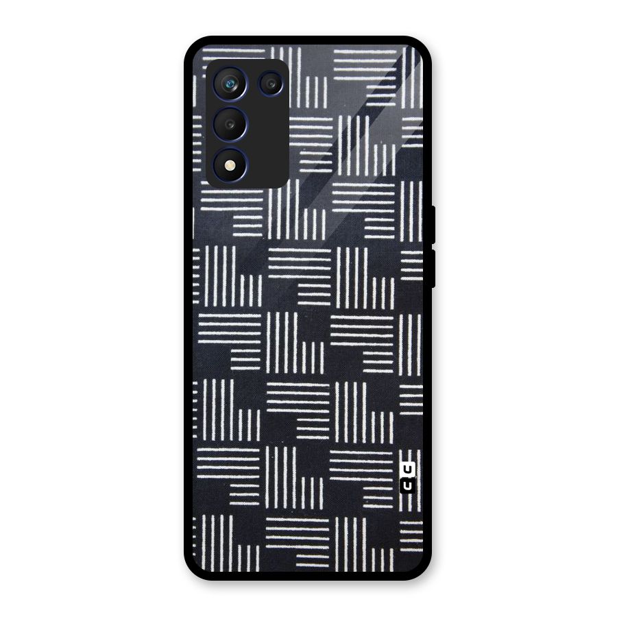 Zig Zag Hierarchy Glass Back Case for Realme 9 5G Speed