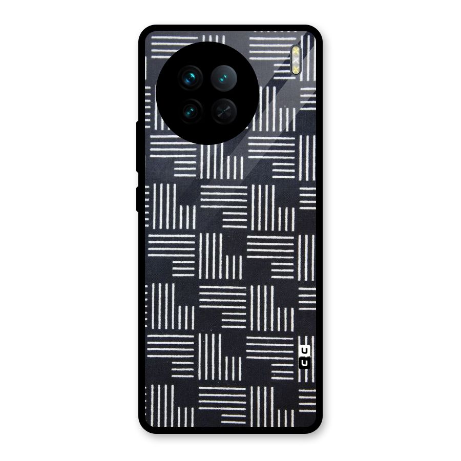 Zig Zag Hierarchy Glass Back Case for Vivo X90
