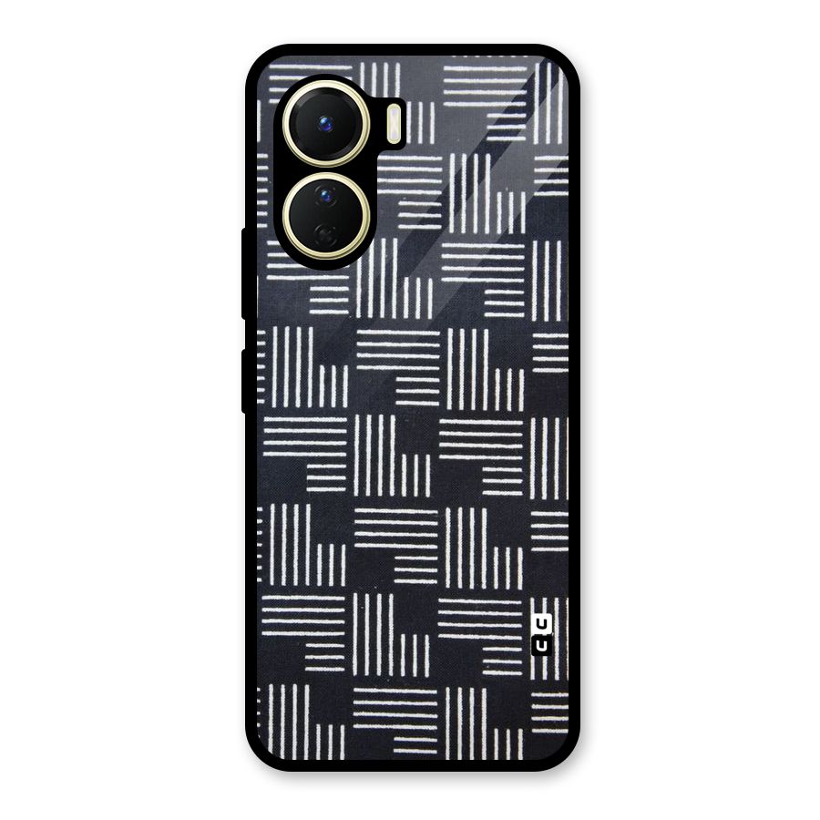 Zig Zag Hierarchy Glass Back Case for Vivo Y16