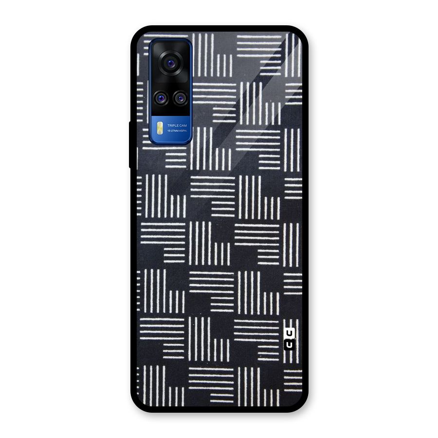 Zig Zag Hierarchy Glass Back Case for Vivo Y31