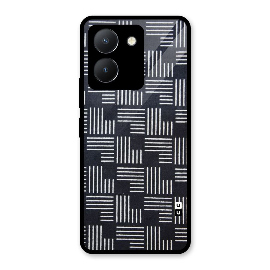 Zig Zag Hierarchy Glass Back Case for Vivo Y36