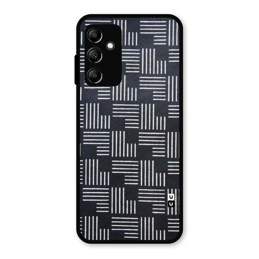 Zig Zag Hierarchy Metal Back Case for Galaxy A14 5G