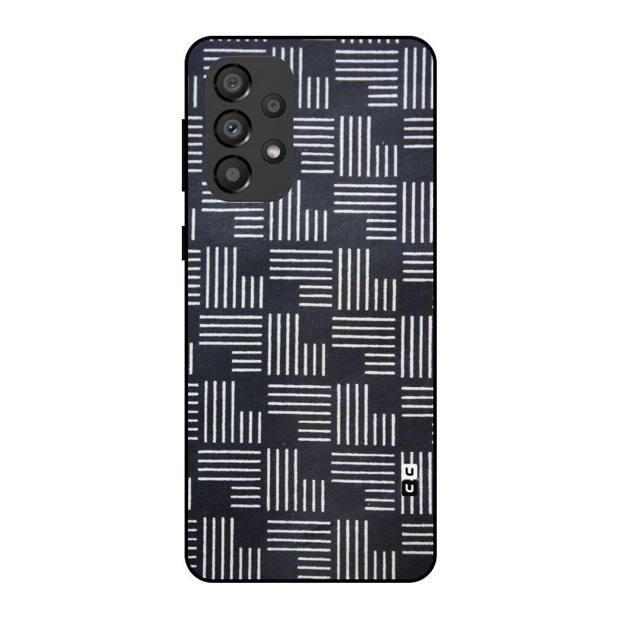Zig Zag Hierarchy Metal Back Case for Galaxy A33 5G