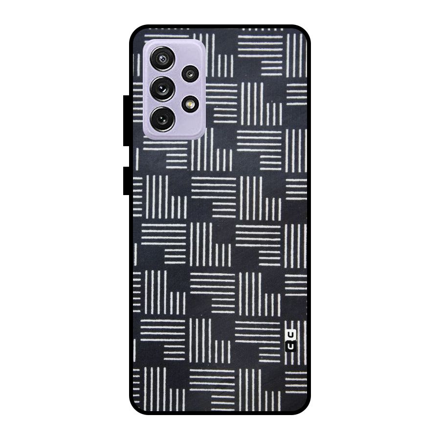 Zig Zag Hierarchy Metal Back Case for Galaxy A72