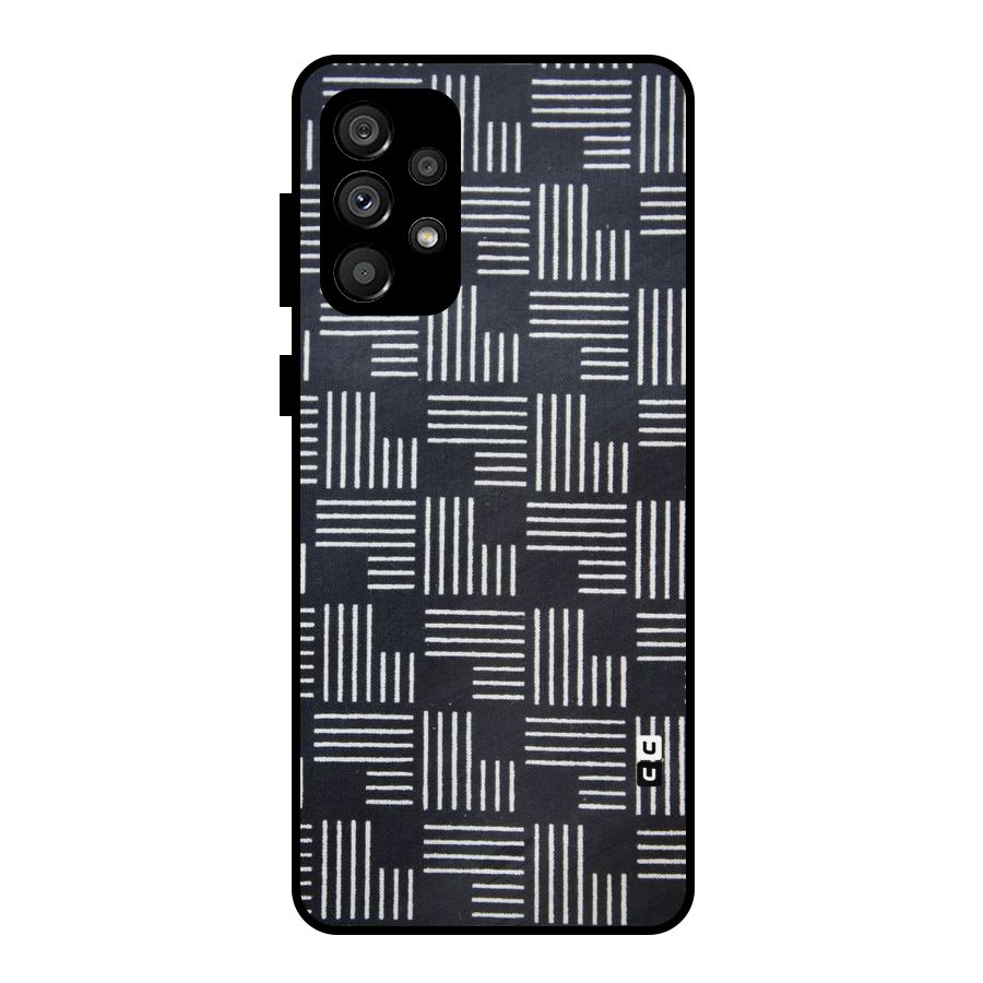 Zig Zag Hierarchy Metal Back Case for Galaxy A73 5G