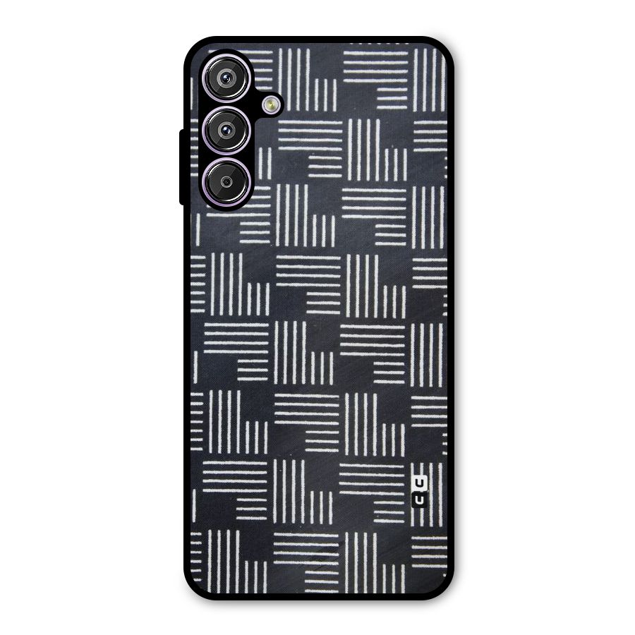 Zig Zag Hierarchy Metal Back Case for Galaxy F15