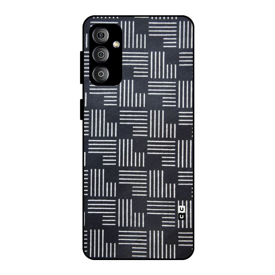 Zig Zag Hierarchy Metal Back Case for Galaxy F23