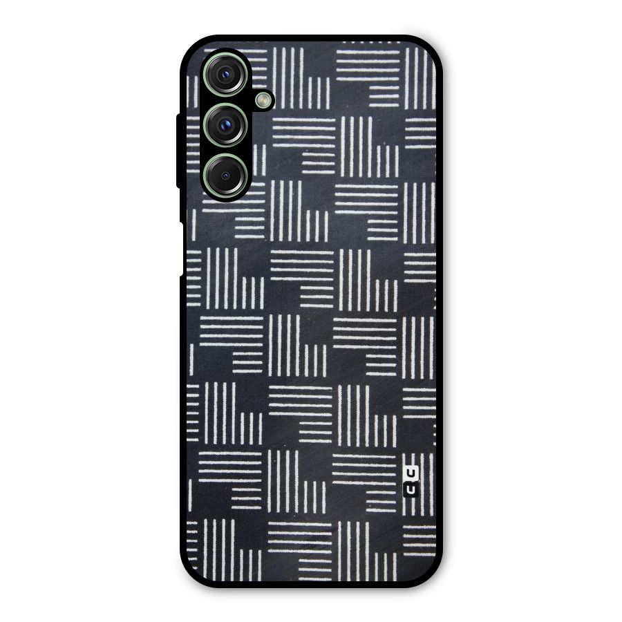 Zig Zag Hierarchy Metal Back Case for Galaxy M34