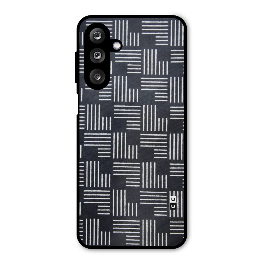 Zig Zag Hierarchy Metal Back Case for Galaxy M36