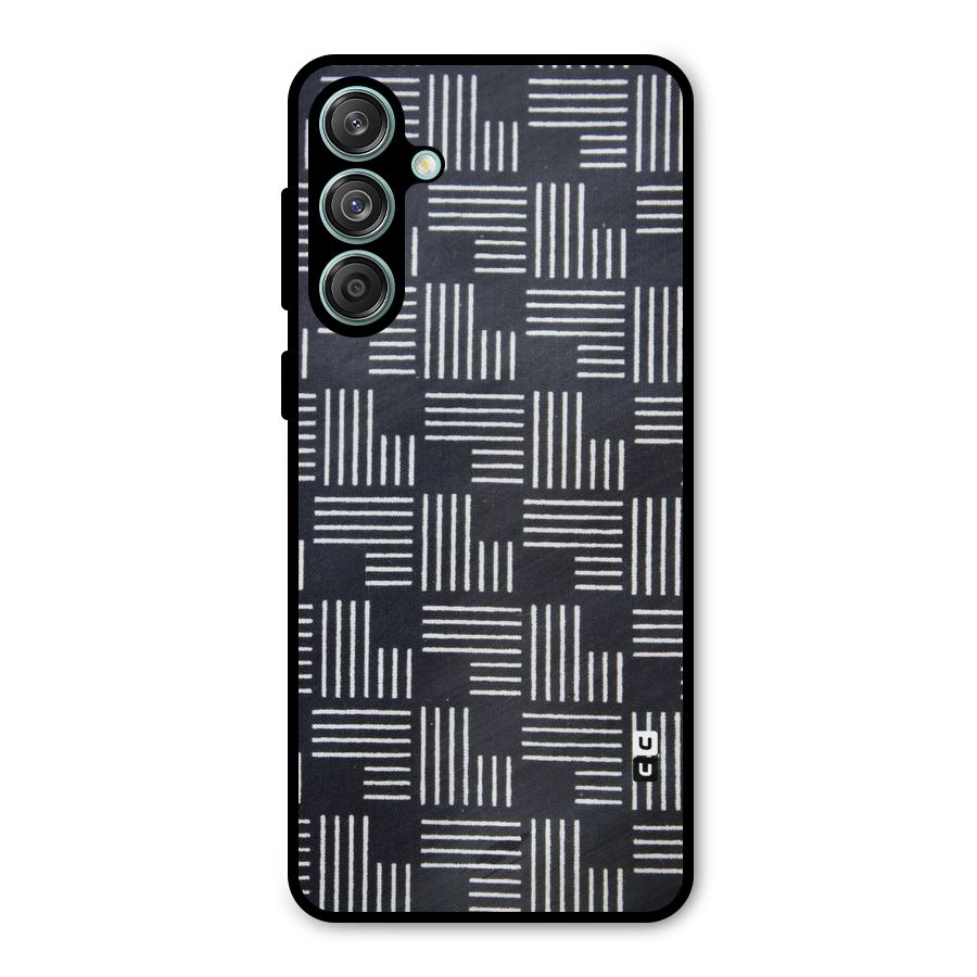 Zig Zag Hierarchy Metal Back Case for Galaxy M55 5G