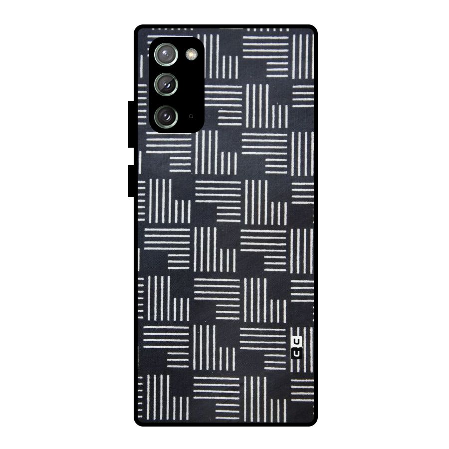 Zig Zag Hierarchy Metal Back Case for Galaxy Note 20