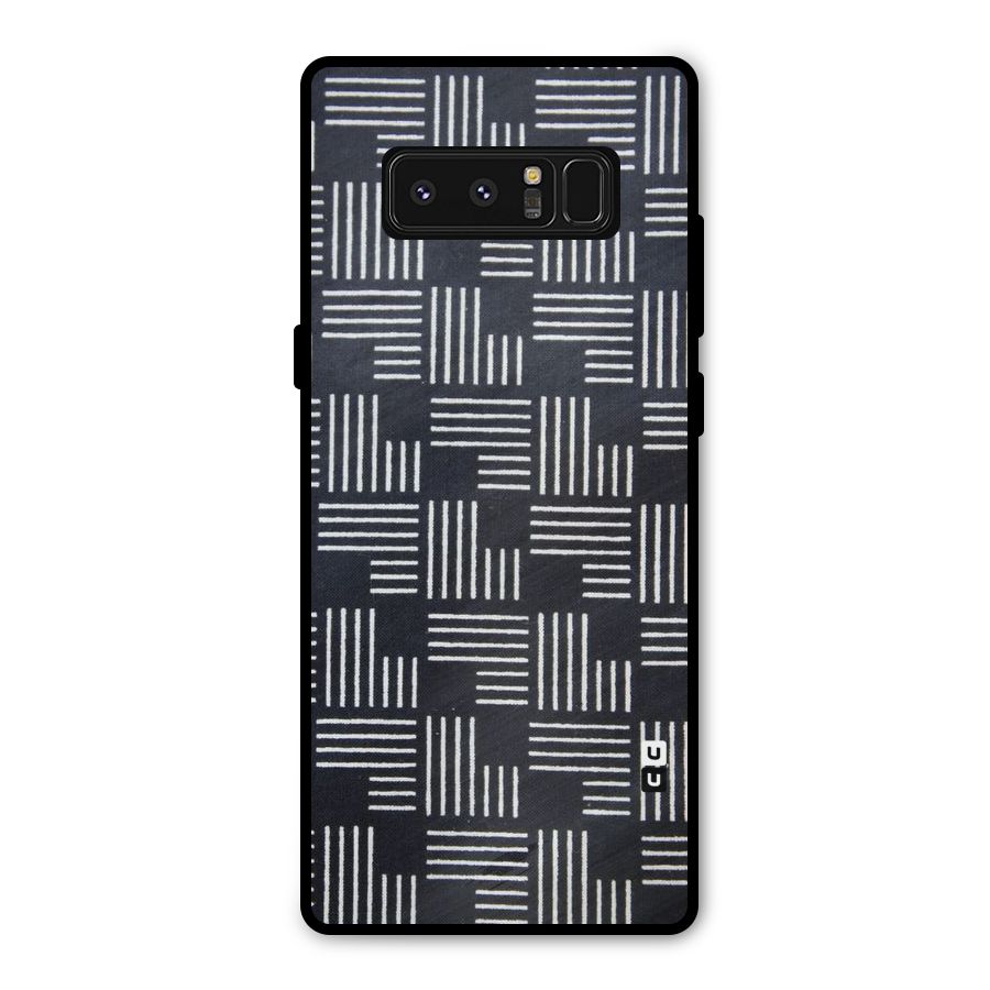 Zig Zag Hierarchy Metal Back Case for Galaxy Note 8