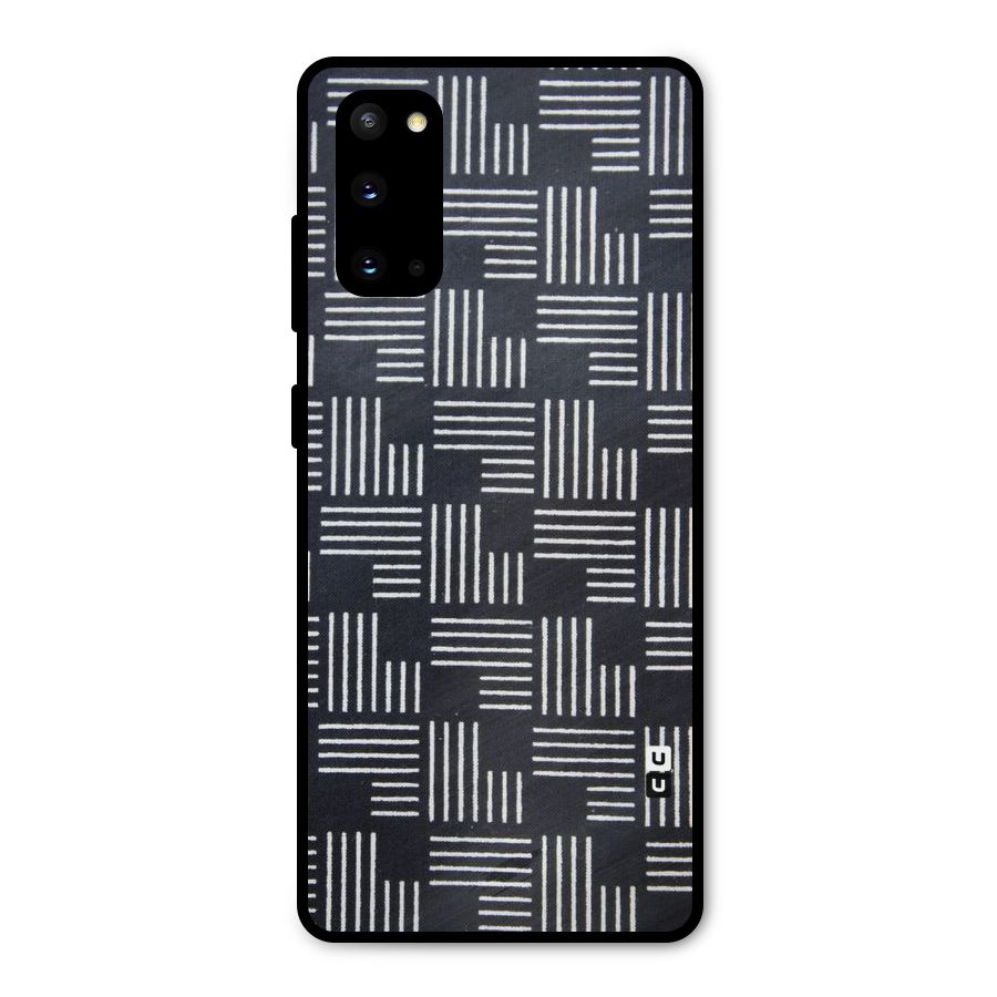 Zig Zag Hierarchy Metal Back Case for Galaxy S20