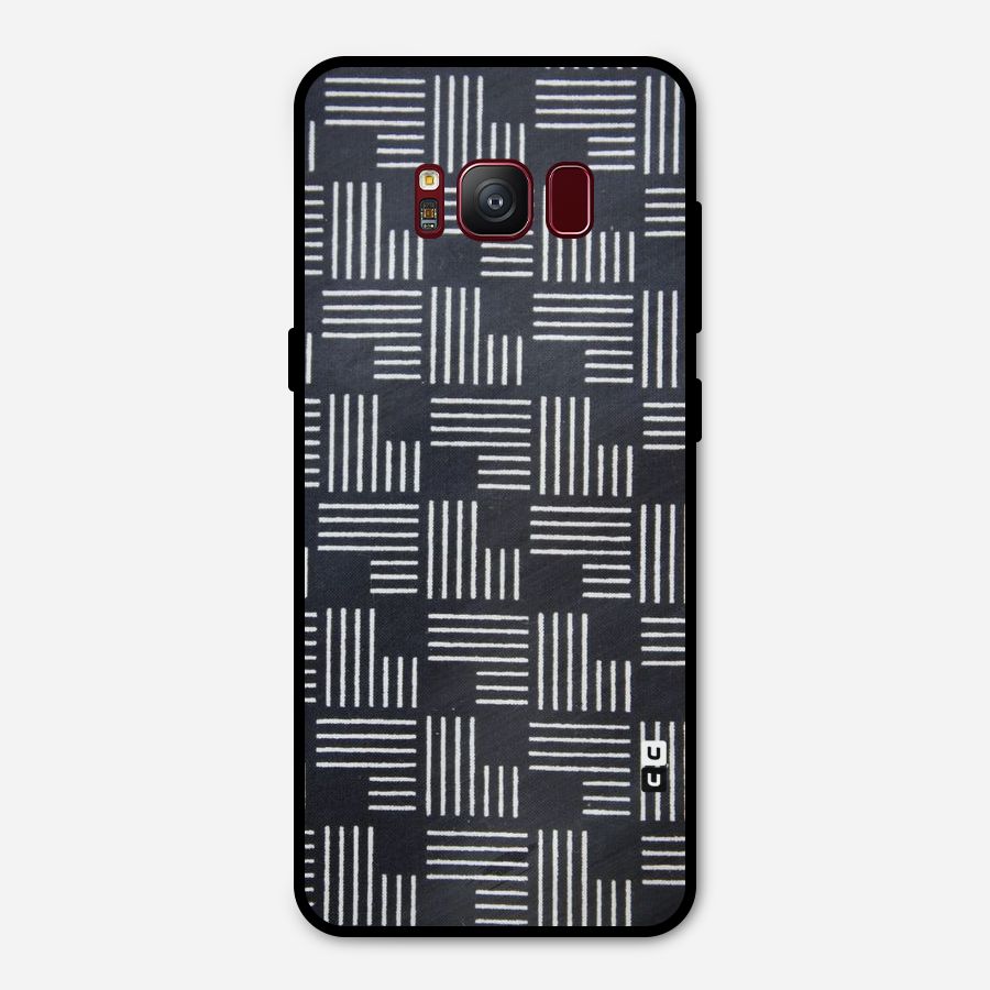 Zig Zag Hierarchy Metal Back Case for Galaxy S8