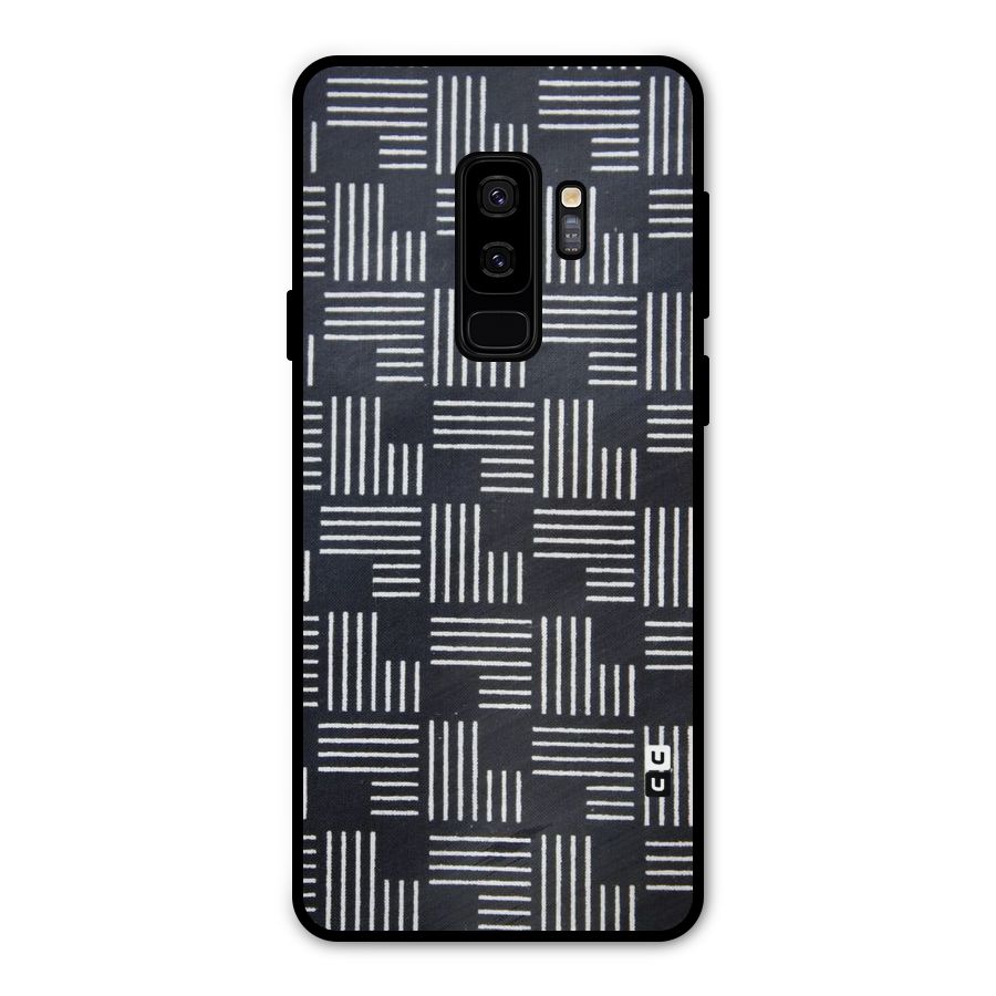 Zig Zag Hierarchy Metal Back Case for Galaxy S9 Plus
