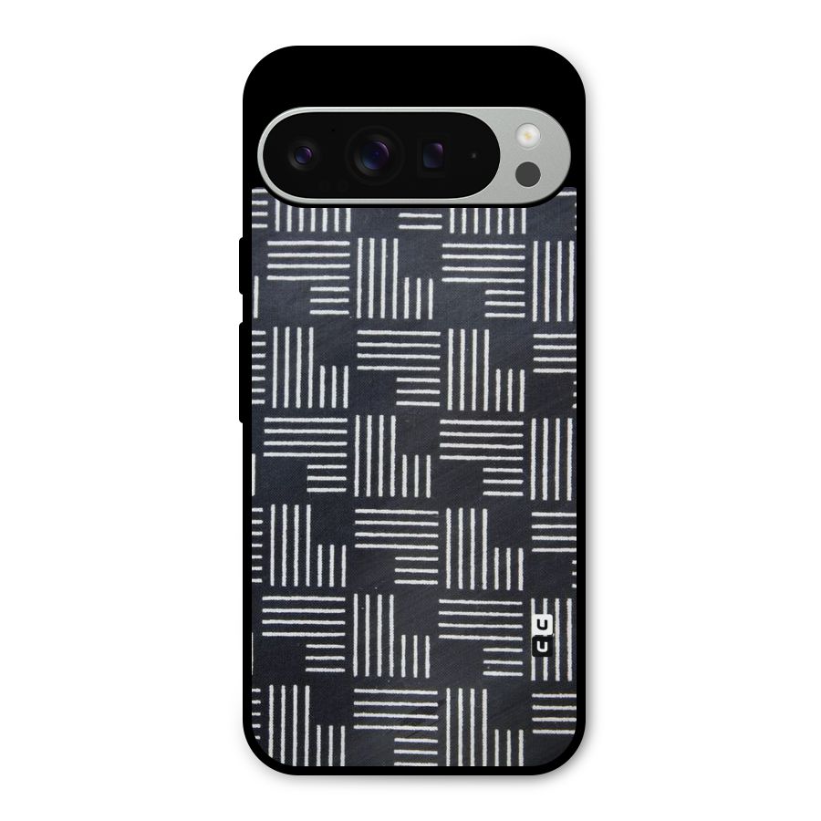 Zig Zag Hierarchy Metal Back Case for Google Pixel 9 Pro XL