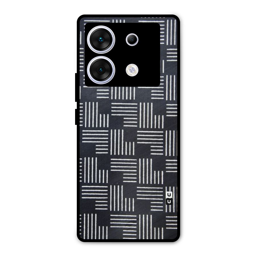 Zig Zag Hierarchy Metal Back Case for Infinix Zero 30 5G