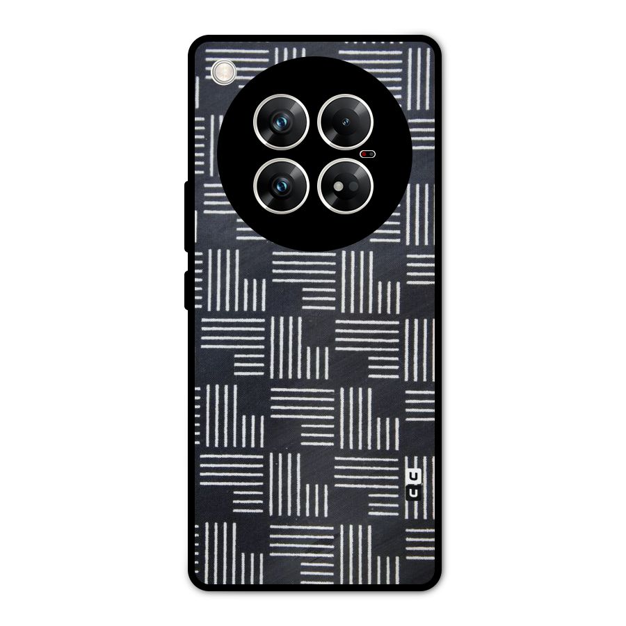 Zig Zag Hierarchy Metal Back Case for Infinix Zero 40 5G