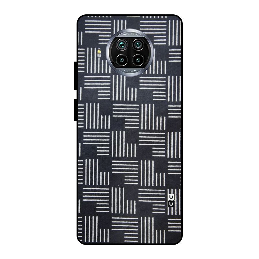 Zig Zag Hierarchy Metal Back Case for Mi 10i