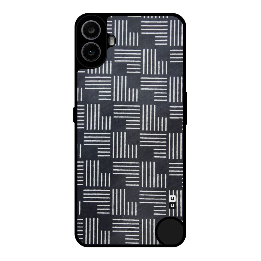 Zig Zag Hierarchy Metal Back Case for Nothing CMF Phone 1