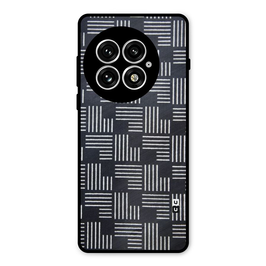 Zig Zag Hierarchy Metal Back Case for OnePlus 13