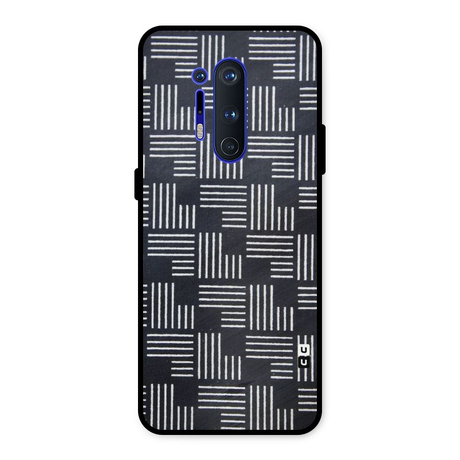 Zig Zag Hierarchy Metal Back Case for OnePlus 8 Pro