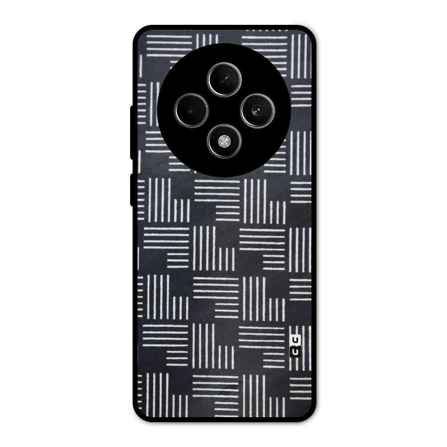 Zig Zag Hierarchy Metal Back Case for Oppo F27