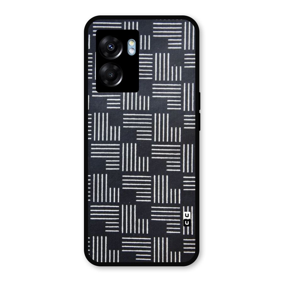 Zig Zag Hierarchy Metal Back Case for Oppo K10 (5G)