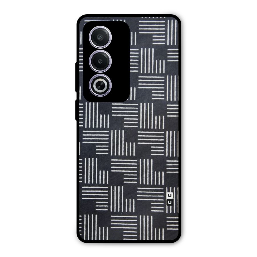 Zig Zag Hierarchy Metal Back Case for Oppo K12x