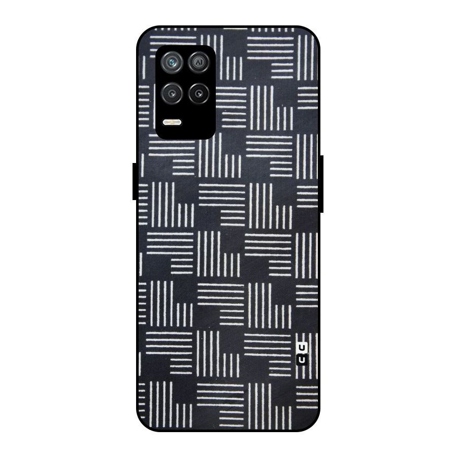Zig Zag Hierarchy Metal Back Case for Realme 9 5G