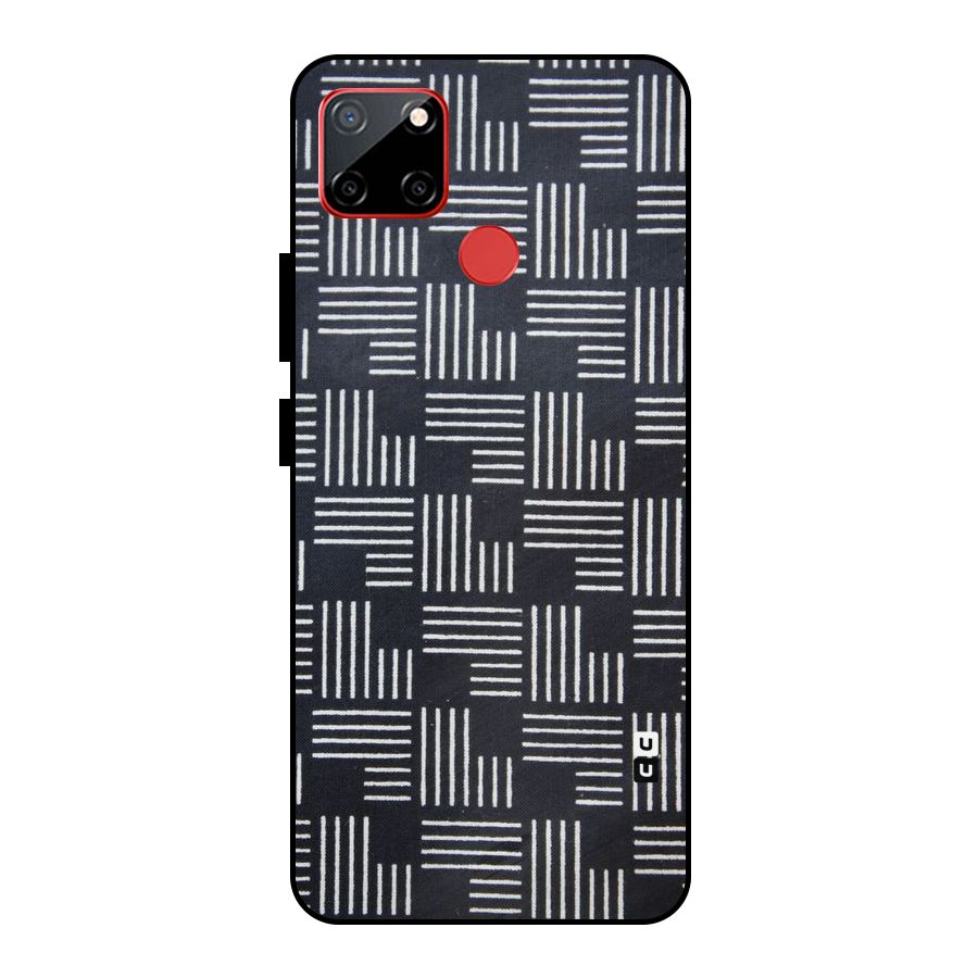 Zig Zag Hierarchy Metal Back Case for Realme C12