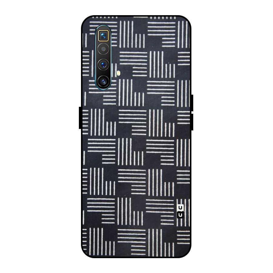 Zig Zag Hierarchy Metal Back Case for Realme X3 SuperZoom