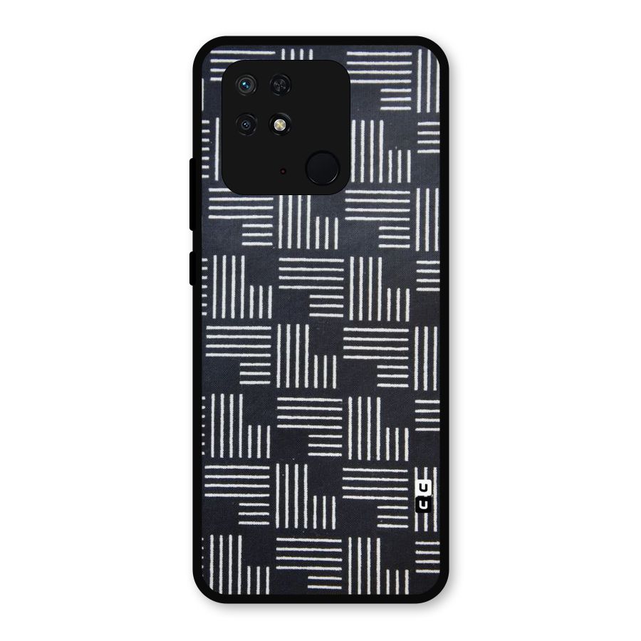 Zig Zag Hierarchy Metal Back Case for Redmi 10