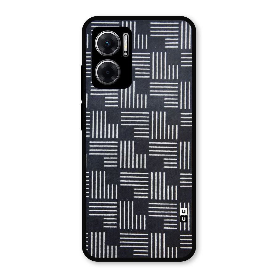 Zig Zag Hierarchy Metal Back Case for Redmi 11 Prime 5G