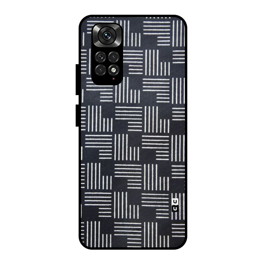 Zig Zag Hierarchy Metal Back Case for Redmi Note 11 Pro Plus 5G