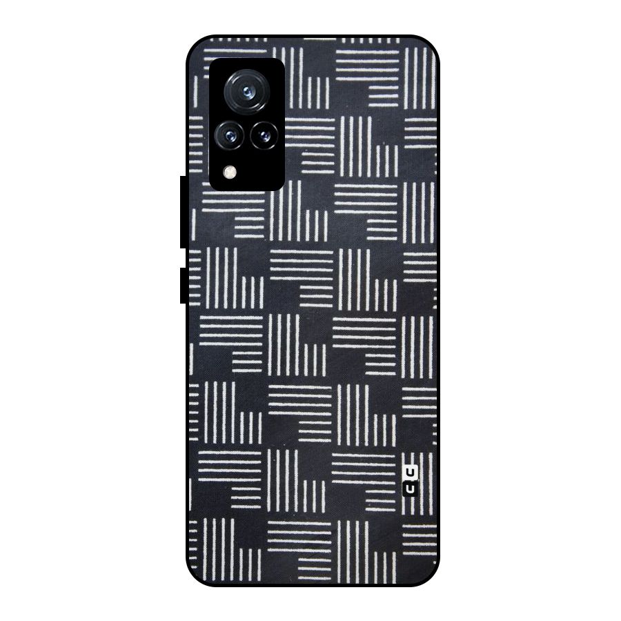 Zig Zag Hierarchy Metal Back Case for Vivo V21 5G