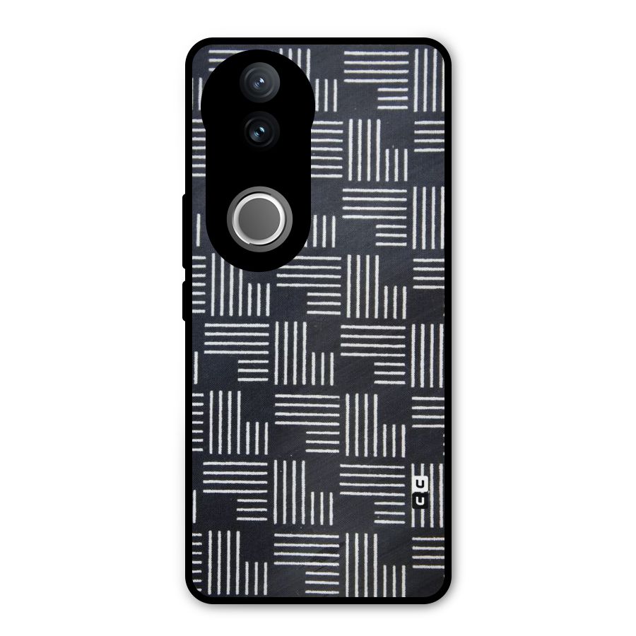 Zig Zag Hierarchy Metal Back Case for Vivo V50e