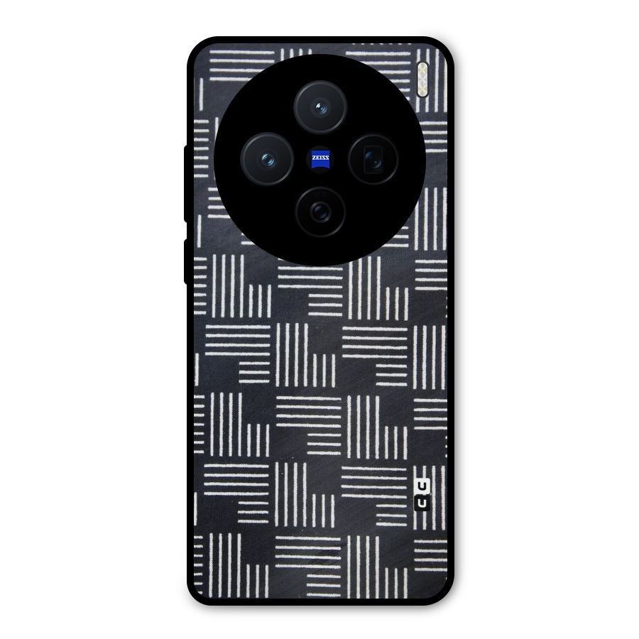 Zig Zag Hierarchy Metal Back Case for Vivo X200