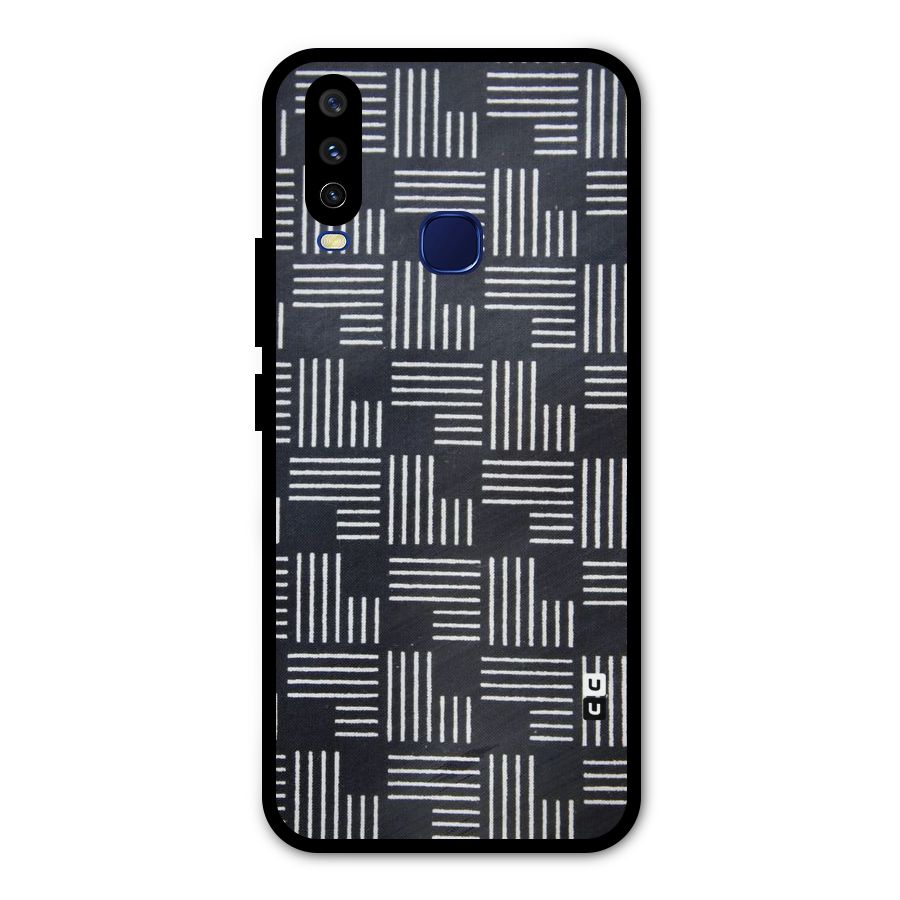 Zig Zag Hierarchy Metal Back Case for Vivo Y12