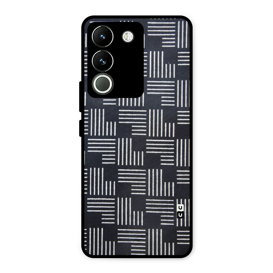 Zig Zag Hierarchy Metal Back Case for Vivo Y200
