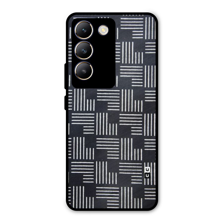 Zig Zag Hierarchy Metal Back Case for Vivo Y200e