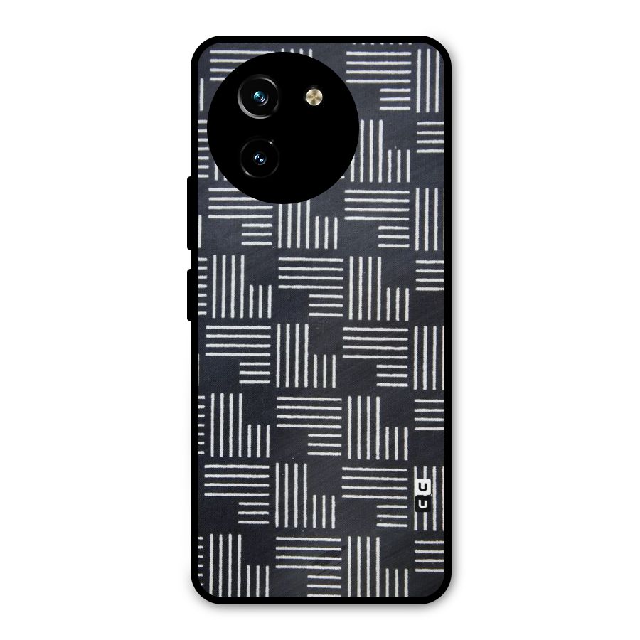 Zig Zag Hierarchy Metal Back Case for Vivo Y200i