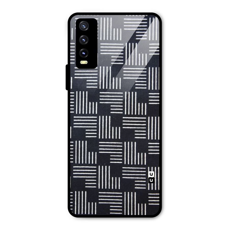 Zig Zag Hierarchy Metal Back Case for Vivo Y20g