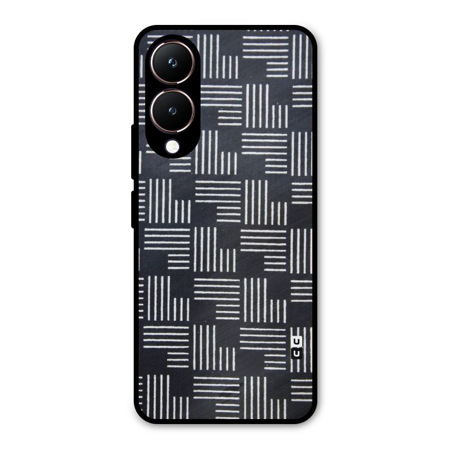 Zig Zag Hierarchy Metal Back Case for Vivo Y28