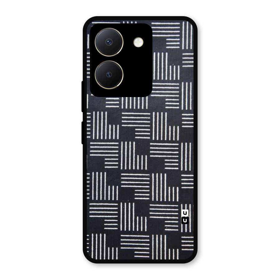 Zig Zag Hierarchy Metal Back Case for Vivo Y36